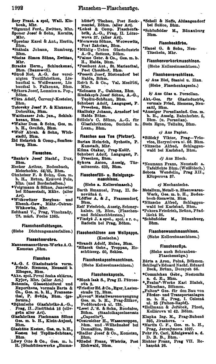 Compass. Kommerzieller Teil 1926: Tschechoslowakei. - Page 2082