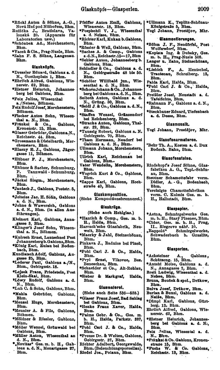 Compass. Kommerzieller Teil 1926: Tschechoslowakei. - Page 2099