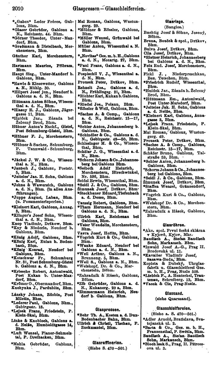 Compass. Kommerzieller Teil 1926: Tschechoslowakei. - Page 2100