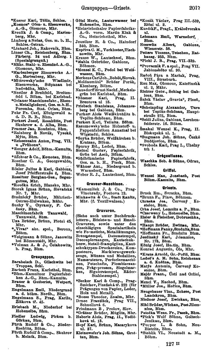 Compass. Kommerzieller Teil 1926: Tschechoslowakei. - Page 2107