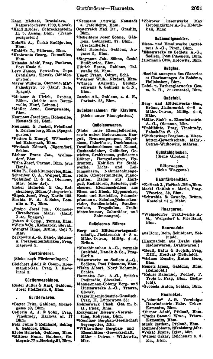Compass. Kommerzieller Teil 1926: Tschechoslowakei. - Page 2111