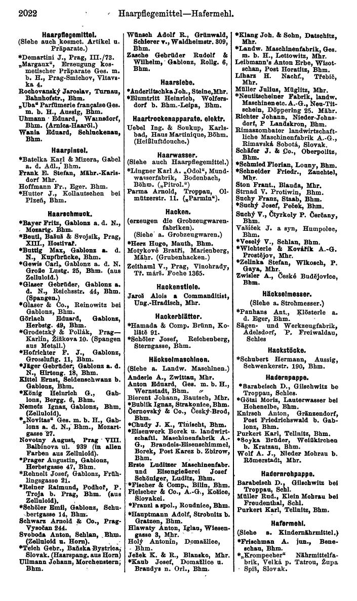 Compass. Kommerzieller Teil 1926: Tschechoslowakei. - Page 2112