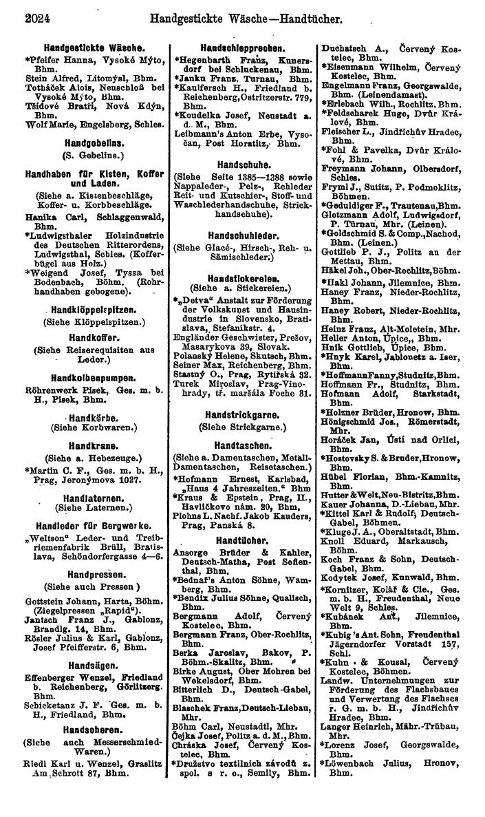 Compass. Kommerzieller Teil 1926: Tschechoslowakei. - Page 2114