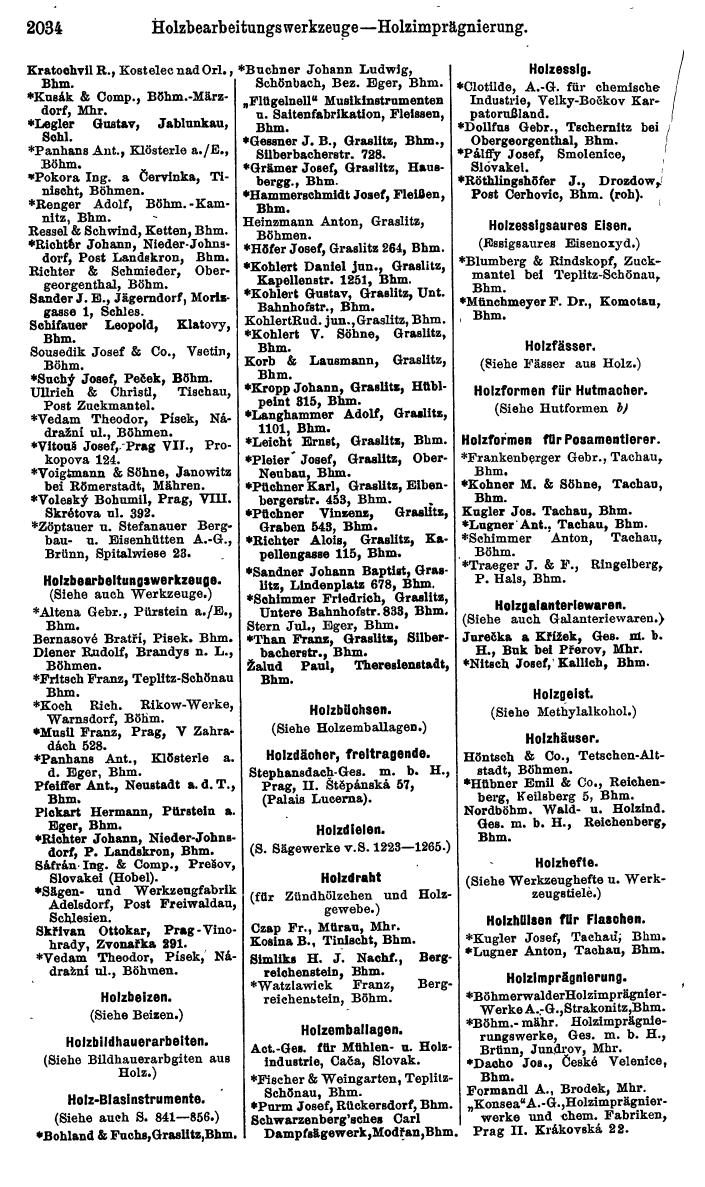 Compass. Kommerzieller Teil 1926: Tschechoslowakei. - Page 2124