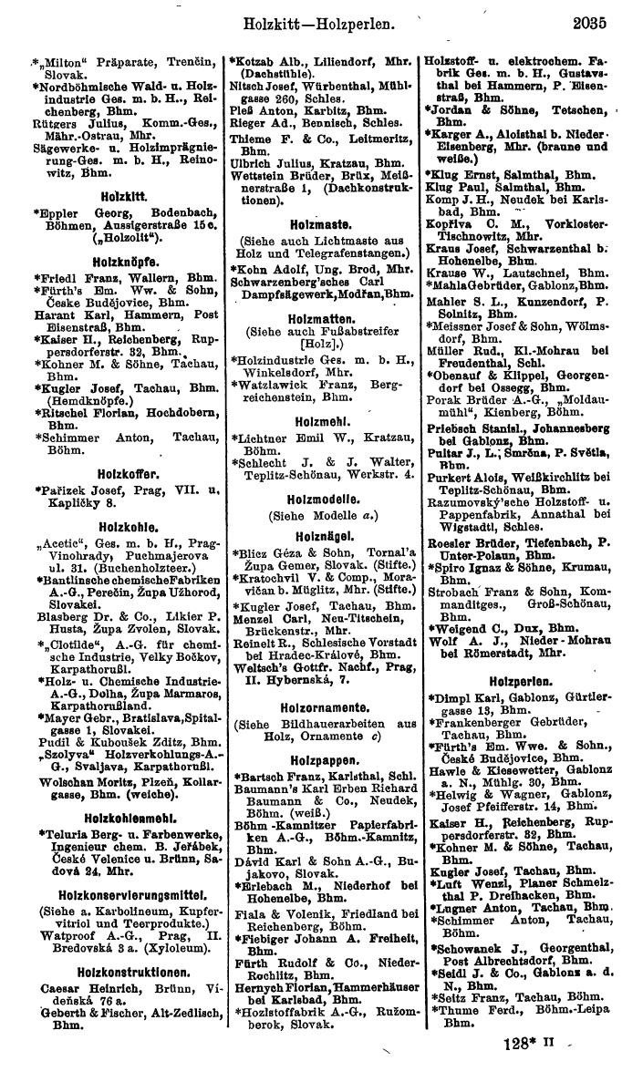 Compass. Kommerzieller Teil 1926: Tschechoslowakei. - Page 2125