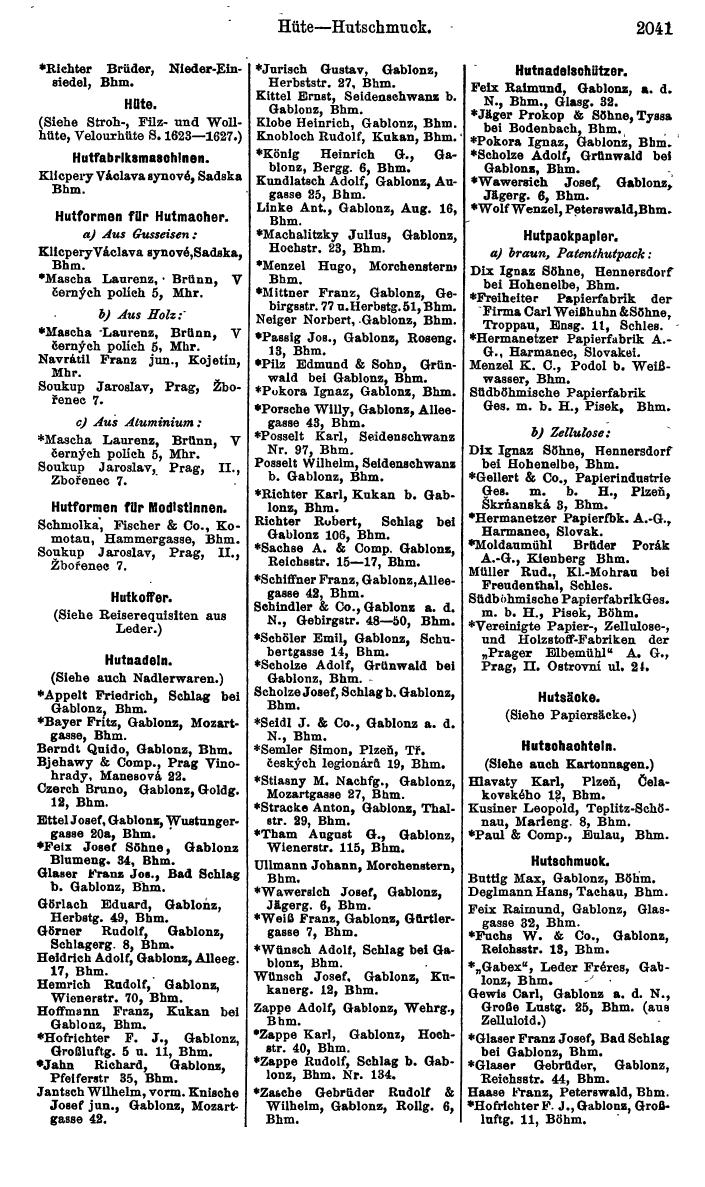 Compass. Kommerzieller Teil 1926: Tschechoslowakei. - Page 2131