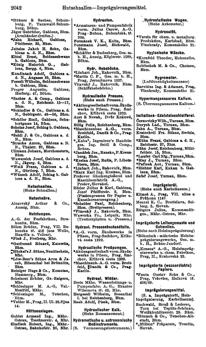 Compass. Kommerzieller Teil 1926: Tschechoslowakei. - Page 2132