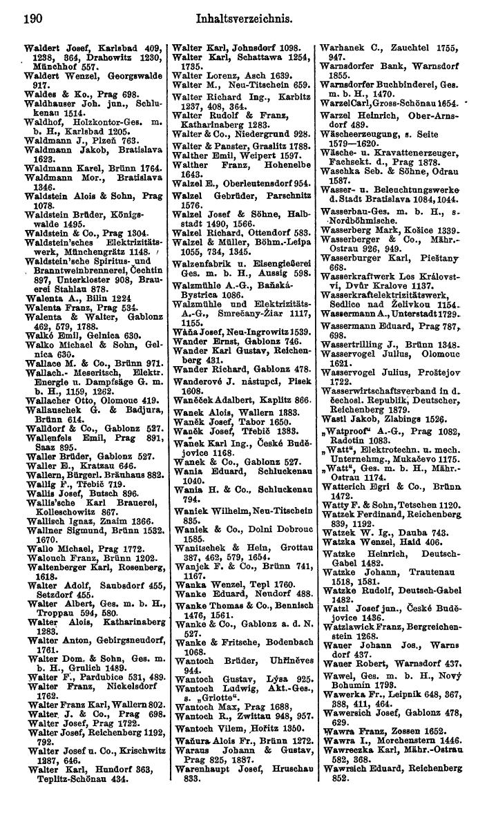 Compass. Kommerzieller Teil 1926: Tschechoslowakei. - Page 214
