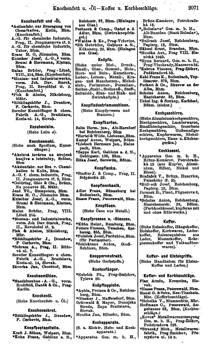 Compass. Kommerzieller Teil 1926: Tschechoslowakei. - Page 2161