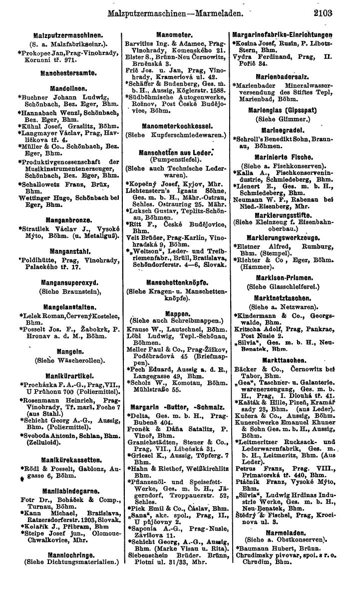 Compass. Kommerzieller Teil 1926: Tschechoslowakei. - Page 2193
