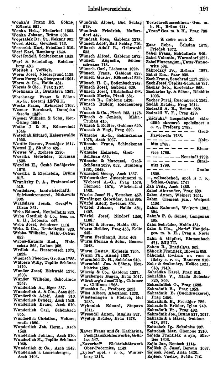 Compass. Kommerzieller Teil 1926: Tschechoslowakei. - Page 221