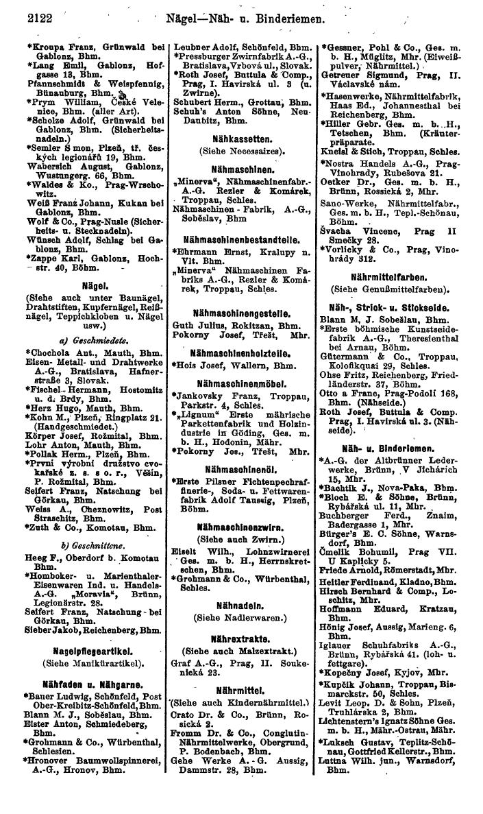 Compass. Kommerzieller Teil 1926: Tschechoslowakei. - Page 2212