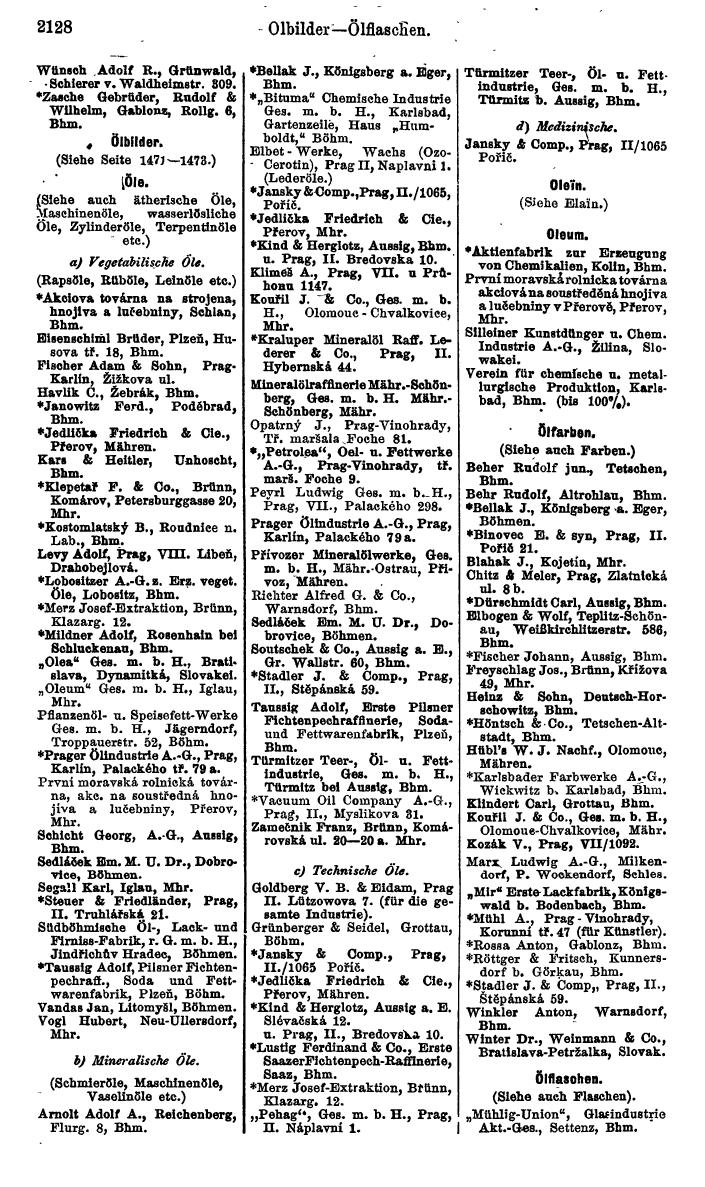 Compass. Kommerzieller Teil 1926: Tschechoslowakei. - Page 2218