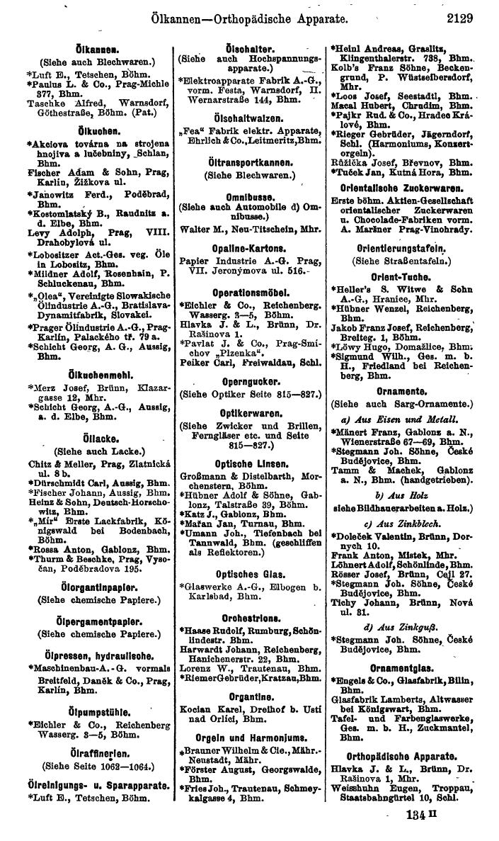 Compass. Kommerzieller Teil 1926: Tschechoslowakei. - Page 2219