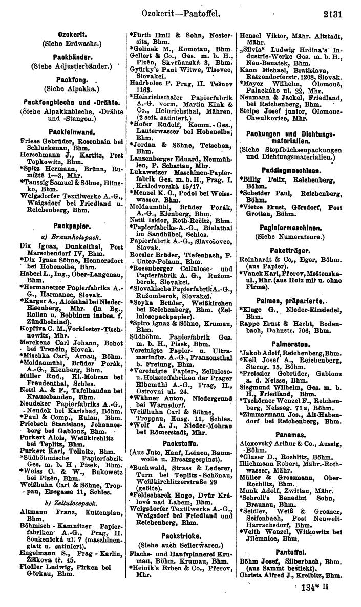 Compass. Kommerzieller Teil 1926: Tschechoslowakei. - Page 2221