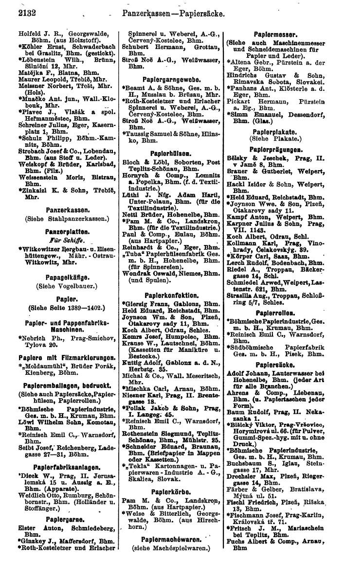 Compass. Kommerzieller Teil 1926: Tschechoslowakei. - Page 2222