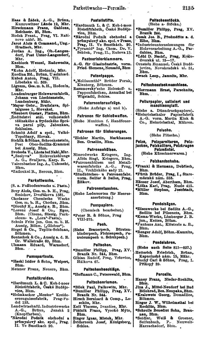 Compass. Kommerzieller Teil 1926: Tschechoslowakei. - Page 2225