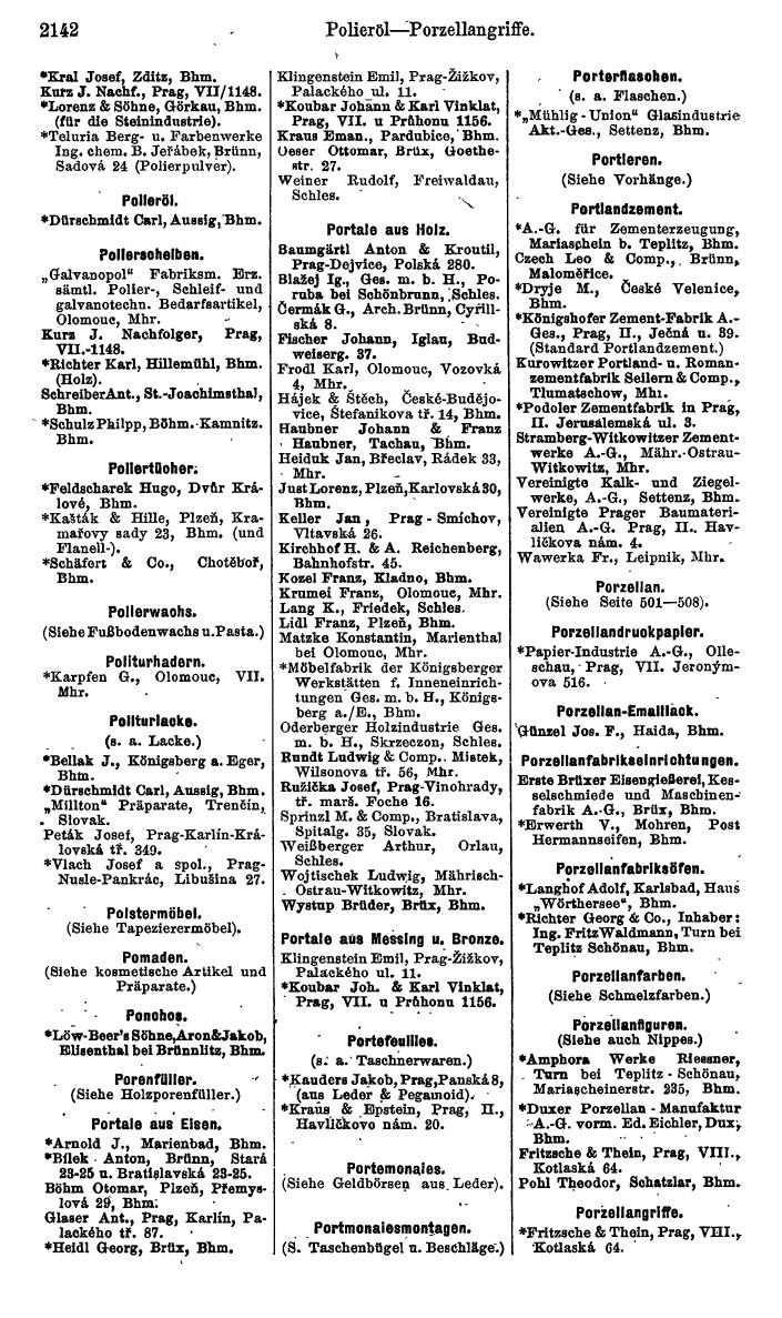 Compass. Kommerzieller Teil 1926: Tschechoslowakei. - Page 2232