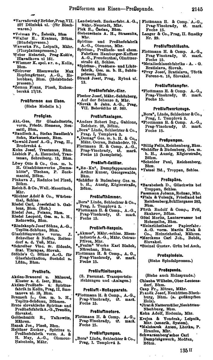 Compass. Kommerzieller Teil 1926: Tschechoslowakei. - Page 2235