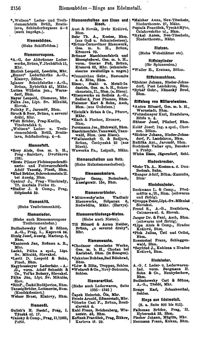 Compass. Kommerzieller Teil 1926: Tschechoslowakei. - Page 2246