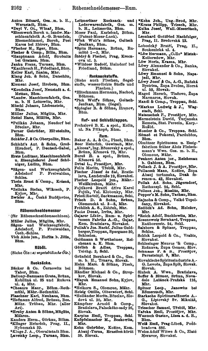 Compass. Kommerzieller Teil 1926: Tschechoslowakei. - Page 2252