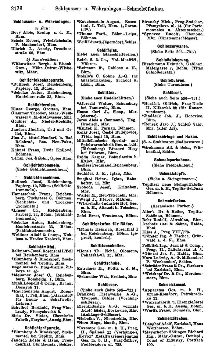 Compass. Kommerzieller Teil 1926: Tschechoslowakei. - Page 2268