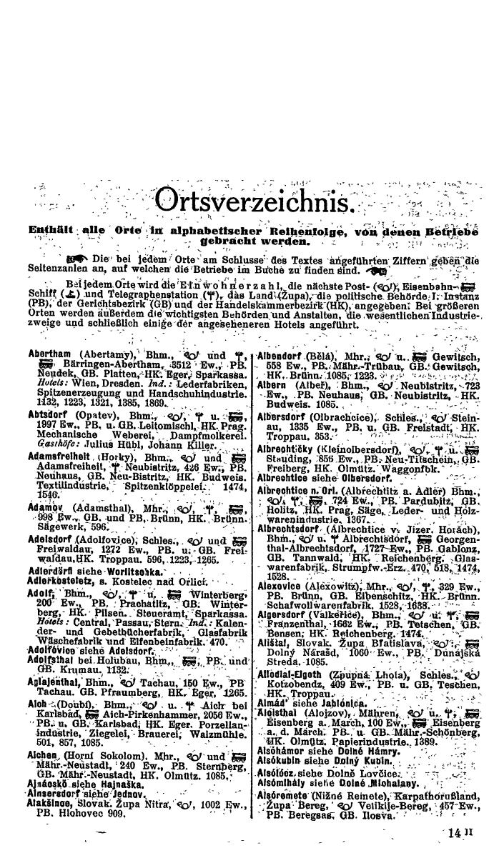 Compass. Kommerzieller Teil 1926: Tschechoslowakei. - Page 227