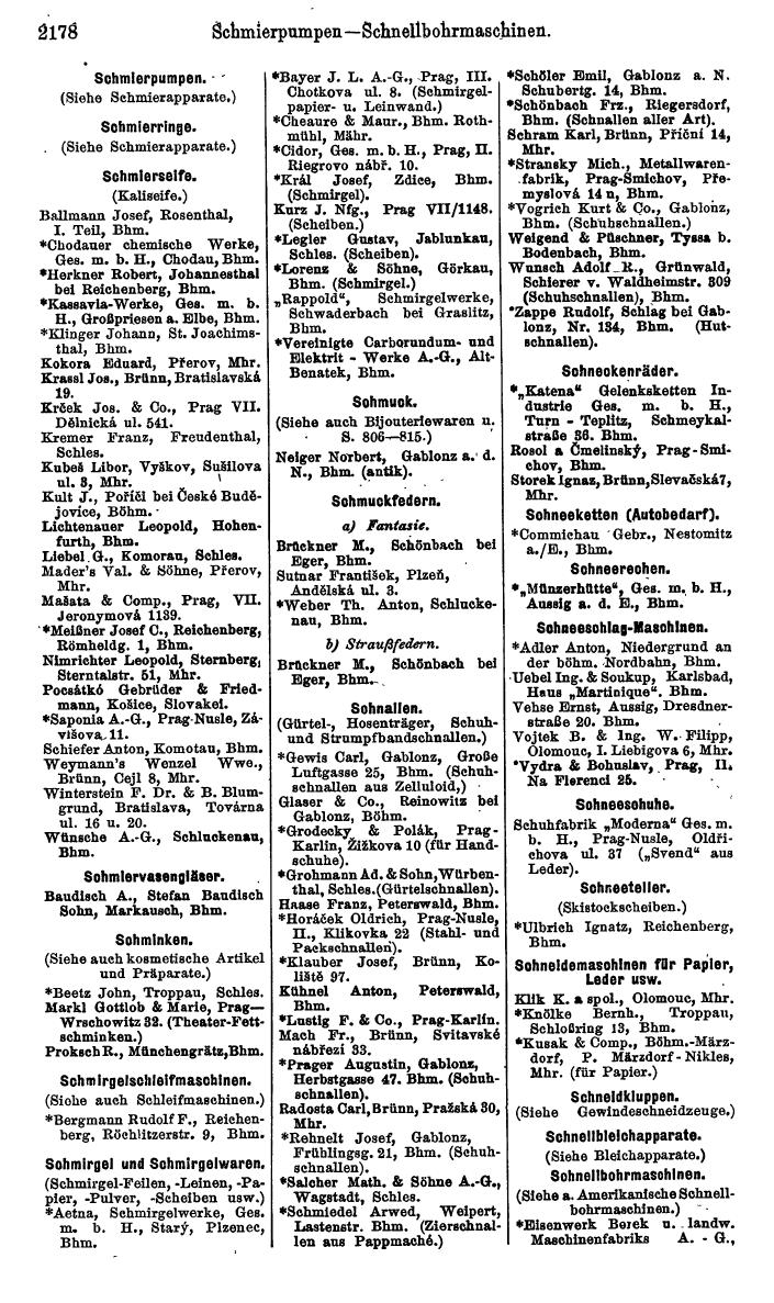 Compass. Kommerzieller Teil 1926: Tschechoslowakei. - Page 2270