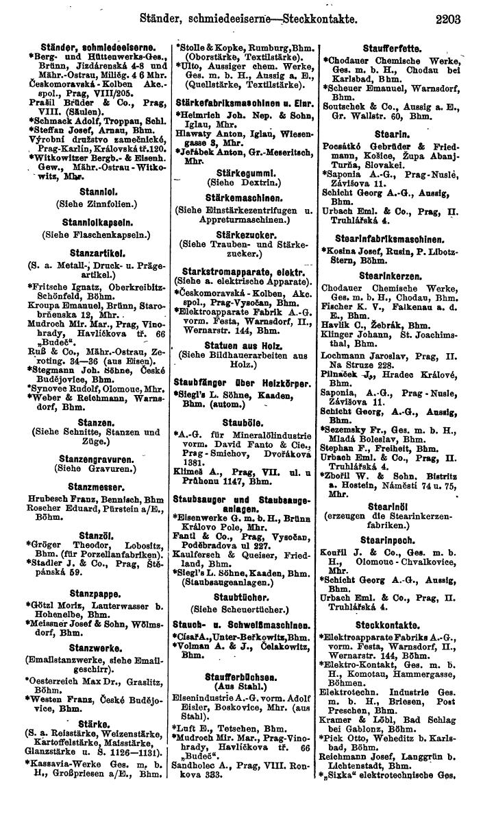 Compass. Kommerzieller Teil 1926: Tschechoslowakei. - Page 2295