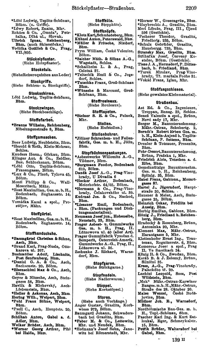 Compass. Kommerzieller Teil 1926: Tschechoslowakei. - Page 2301
