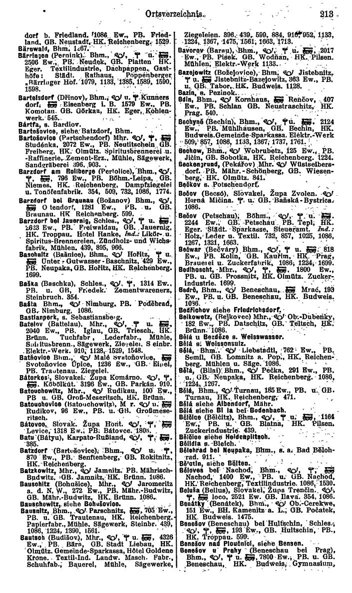Compass. Kommerzieller Teil 1926: Tschechoslowakei. - Page 231
