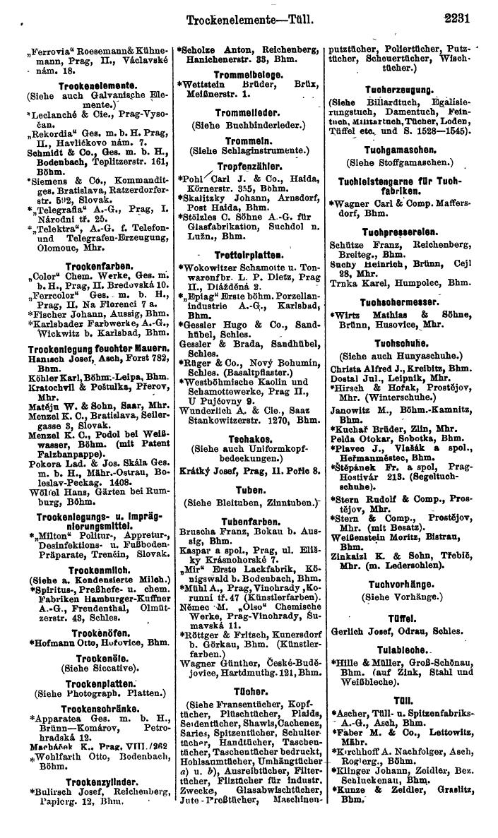 Compass. Kommerzieller Teil 1926: Tschechoslowakei. - Page 2323