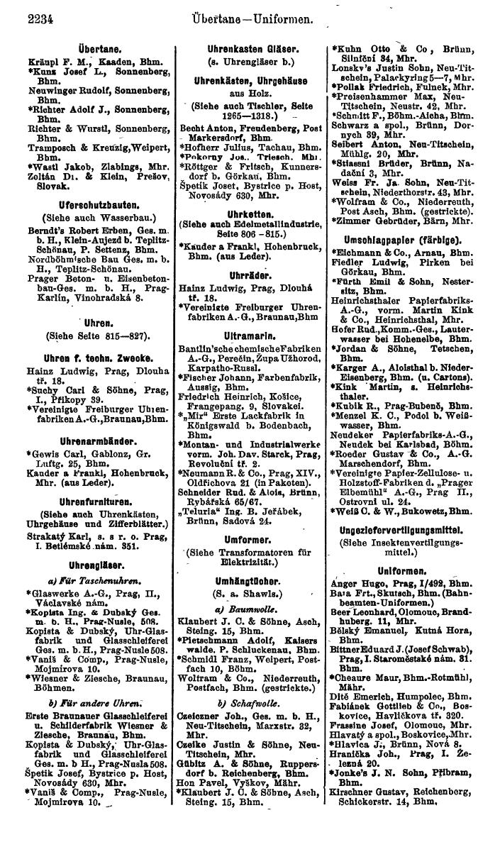 Compass. Kommerzieller Teil 1926: Tschechoslowakei. - Page 2326