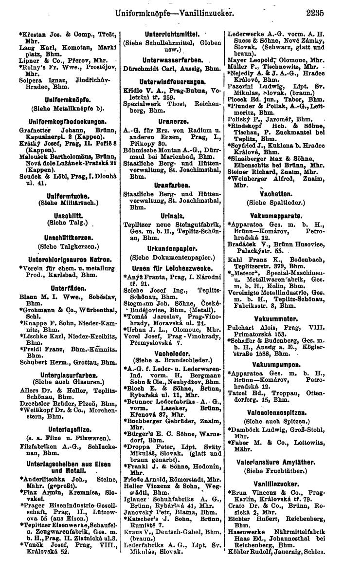 Compass. Kommerzieller Teil 1926: Tschechoslowakei. - Page 2327