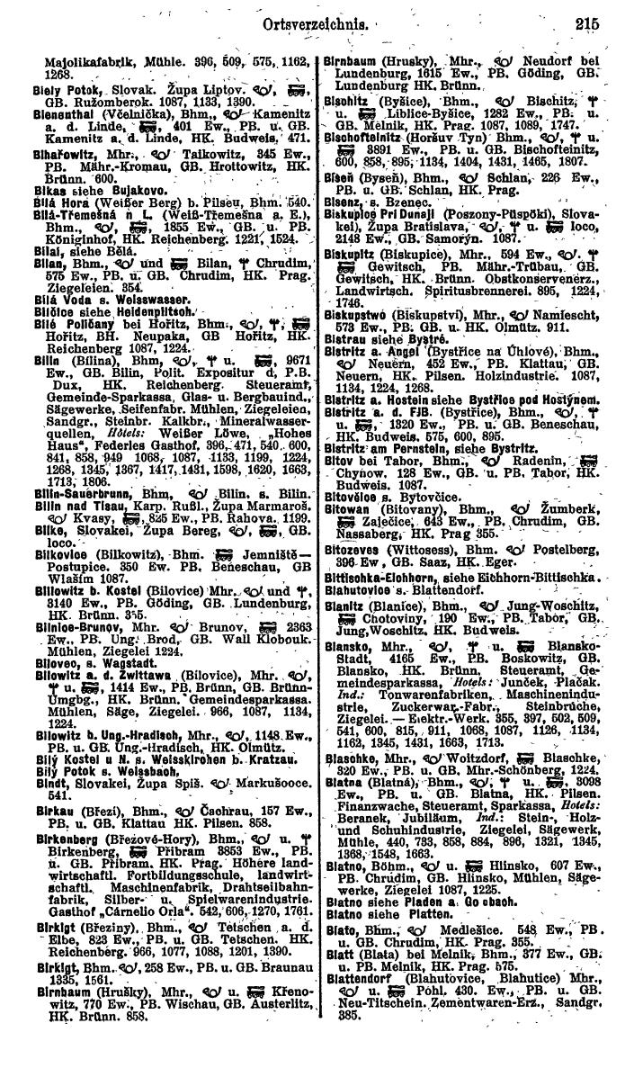 Compass. Kommerzieller Teil 1926: Tschechoslowakei. - Page 233