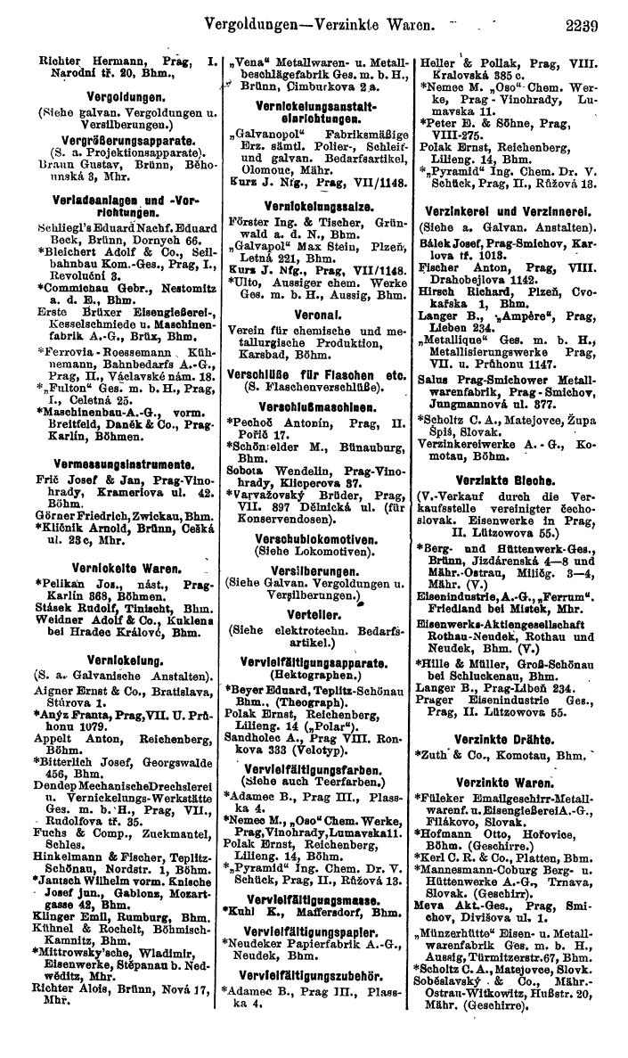 Compass. Kommerzieller Teil 1926: Tschechoslowakei. - Page 2331