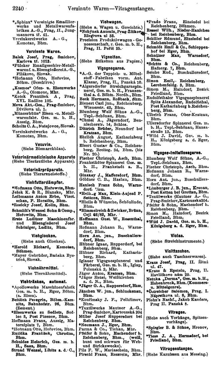 Compass. Kommerzieller Teil 1926: Tschechoslowakei. - Page 2332