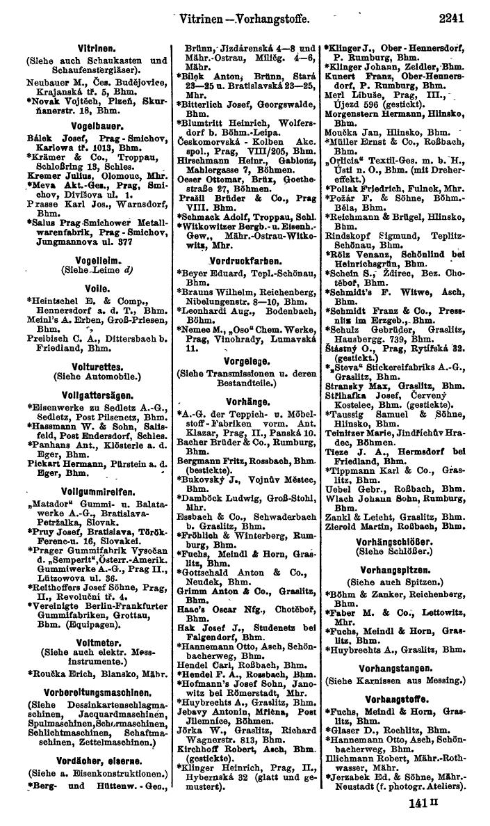 Compass. Kommerzieller Teil 1926: Tschechoslowakei. - Page 2333