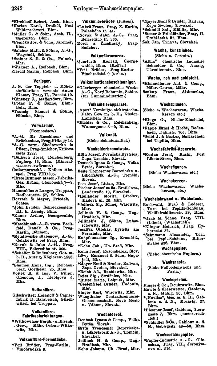 Compass. Kommerzieller Teil 1926: Tschechoslowakei. - Page 2334