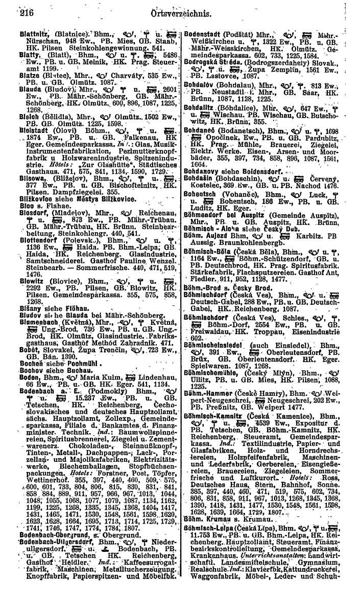 Compass. Kommerzieller Teil 1926: Tschechoslowakei. - Page 234