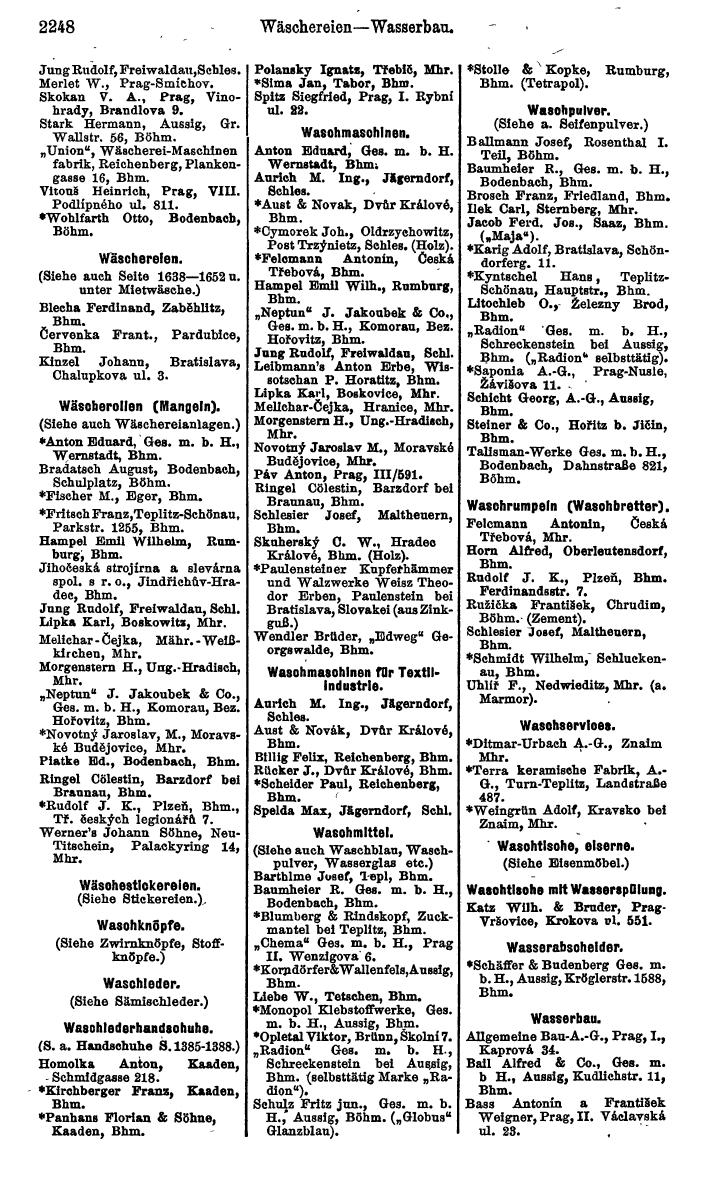 Compass. Kommerzieller Teil 1926: Tschechoslowakei. - Page 2340