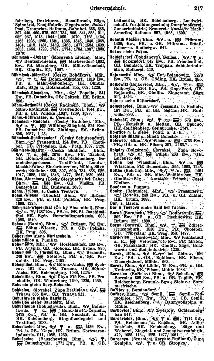 Compass. Kommerzieller Teil 1926: Tschechoslowakei. - Page 235