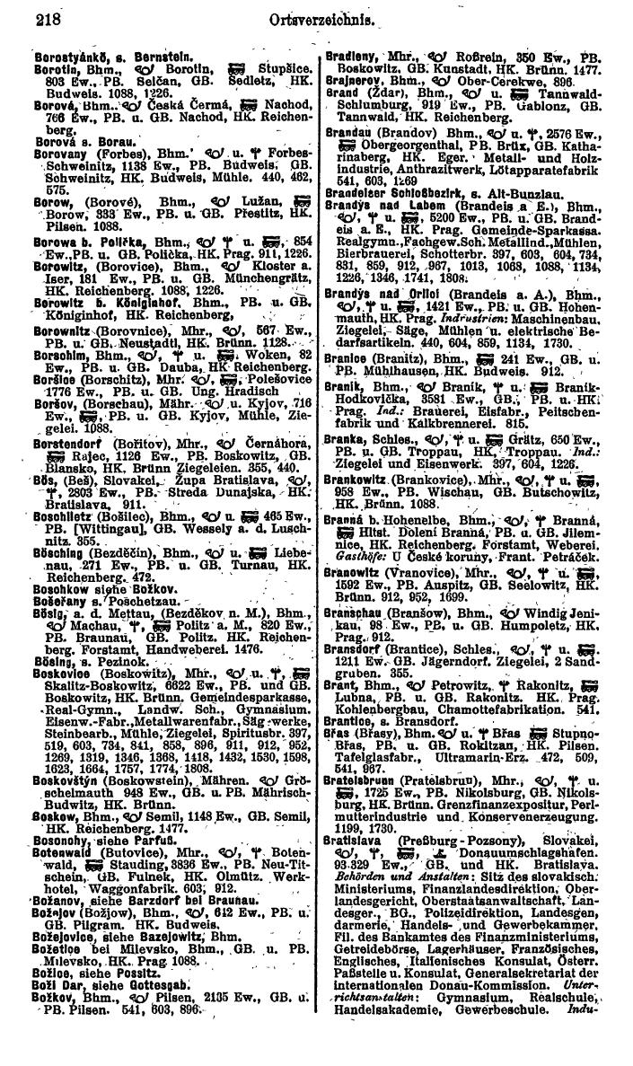Compass. Kommerzieller Teil 1926: Tschechoslowakei. - Page 236