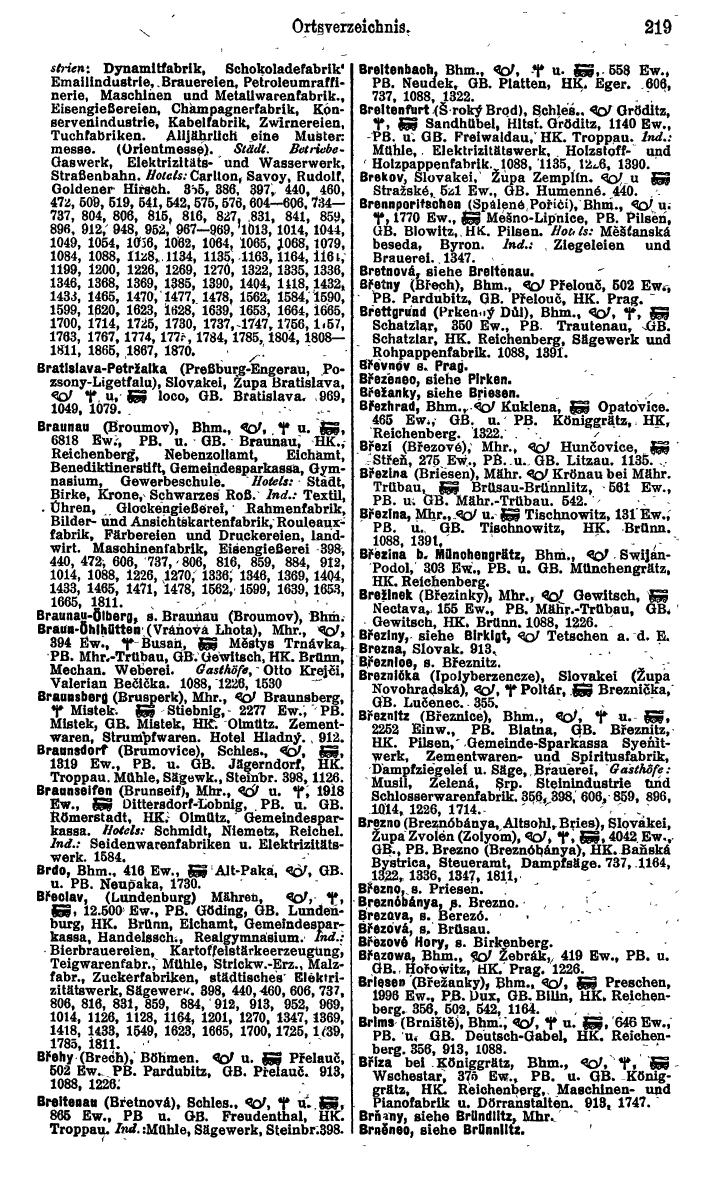 Compass. Kommerzieller Teil 1926: Tschechoslowakei. - Page 237
