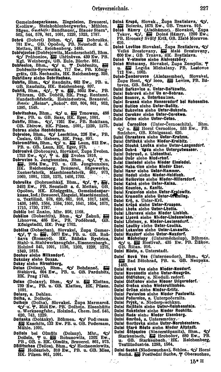 Compass. Kommerzieller Teil 1926: Tschechoslowakei. - Page 245