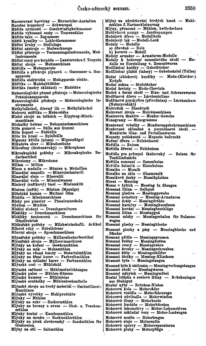 Compass. Kommerzieller Teil 1926: Tschechoslowakei. - Page 2451