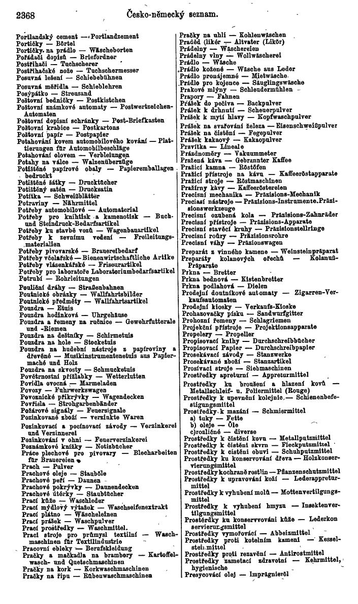 Compass. Kommerzieller Teil 1926: Tschechoslowakei. - Page 2460