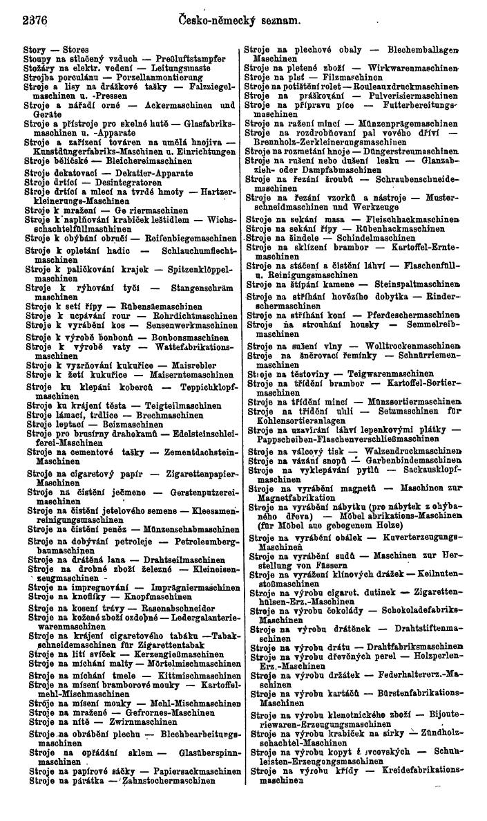 Compass. Kommerzieller Teil 1926: Tschechoslowakei. - Seite 2468