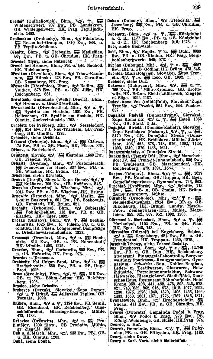 Compass. Kommerzieller Teil 1926: Tschechoslowakei. - Page 247