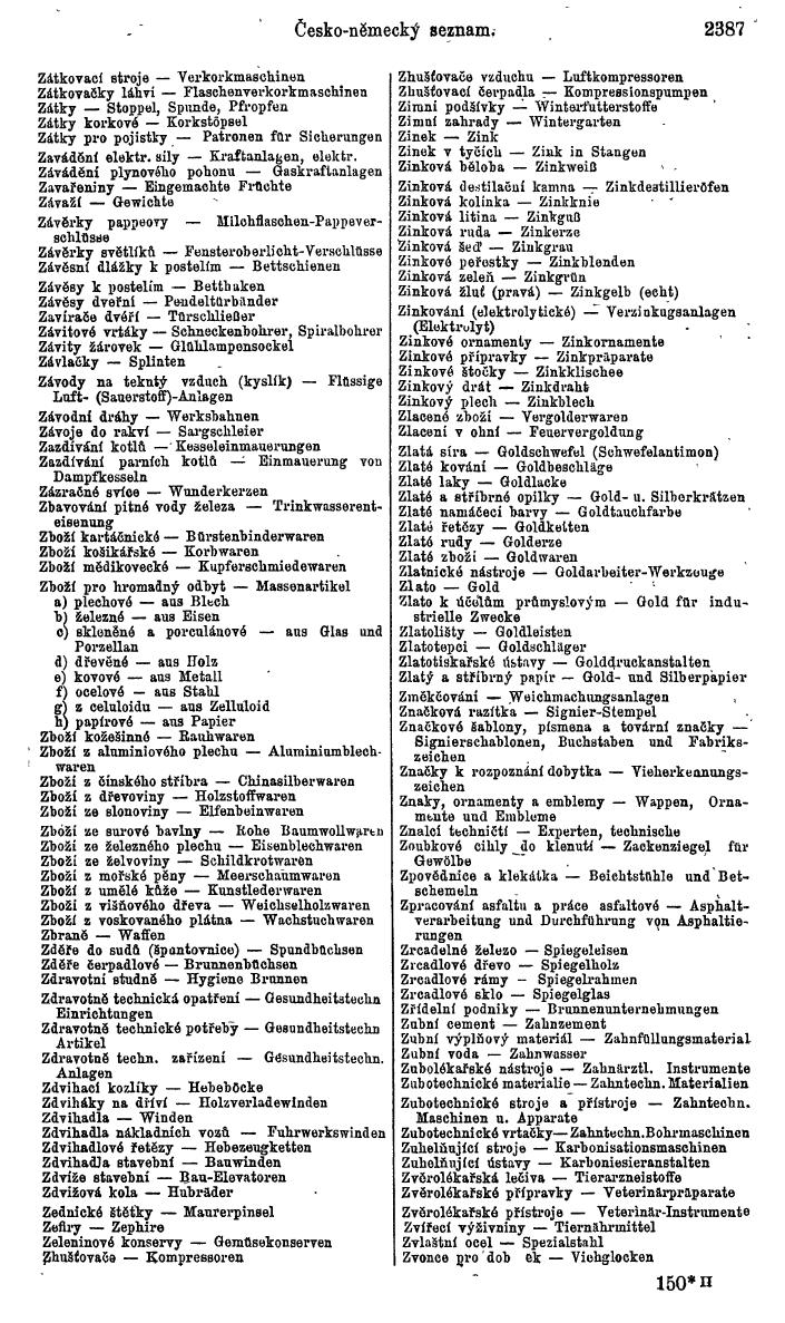 Compass. Kommerzieller Teil 1926: Tschechoslowakei. - Page 2479